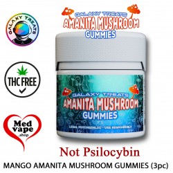 AMANTIA MUSHROOM GUMMIES MANGO - GALAXY MOON SHROOMS MEDVAPE